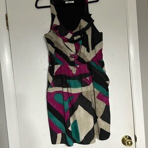 DKNYC Patterned Dress